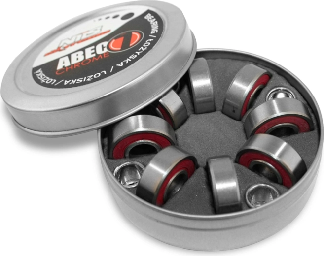 Ležajevi ABEC 7 RS Chrome NILS Extreme (8 kom)