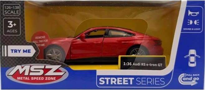 Audi RS e-tron GT Model with Light and Sound, Red
