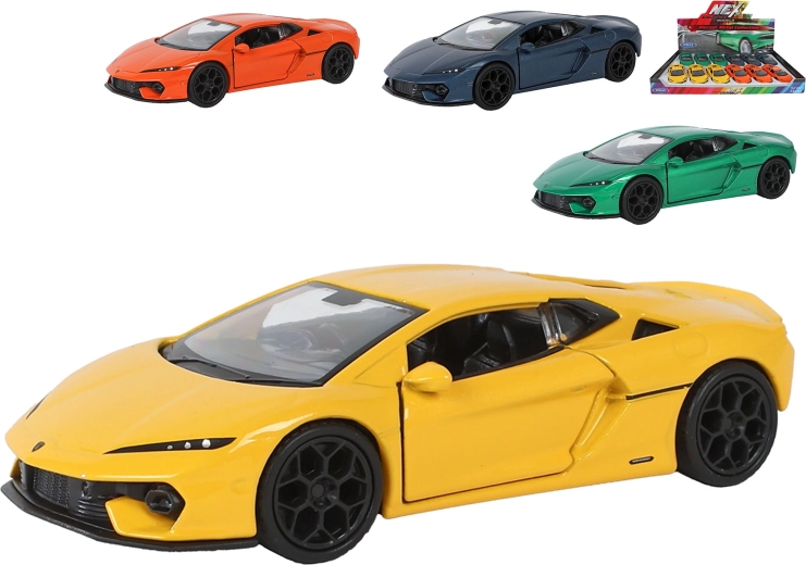 Metalni model automobila Welly Lamborghini Temerario 1:36, 12 cm