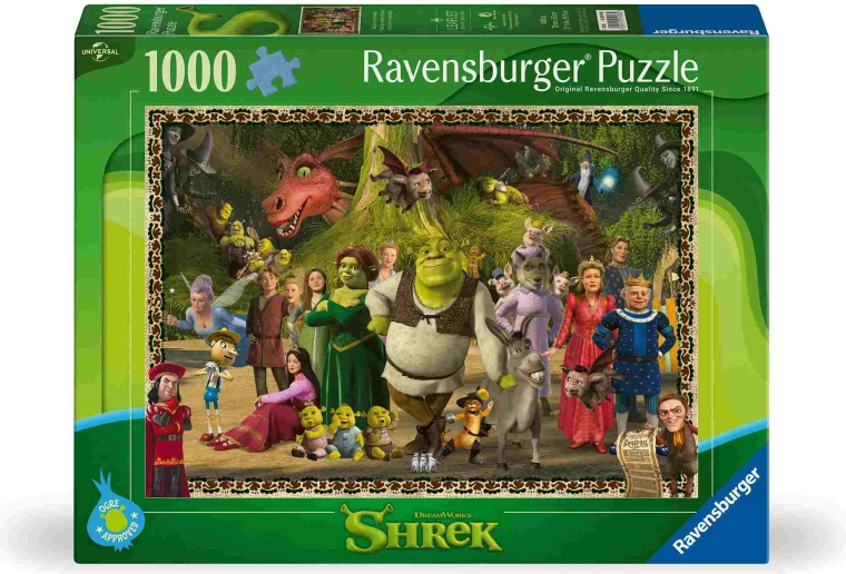 Ravensburger Shrek: Evergreen puzzle, 1000 pieces