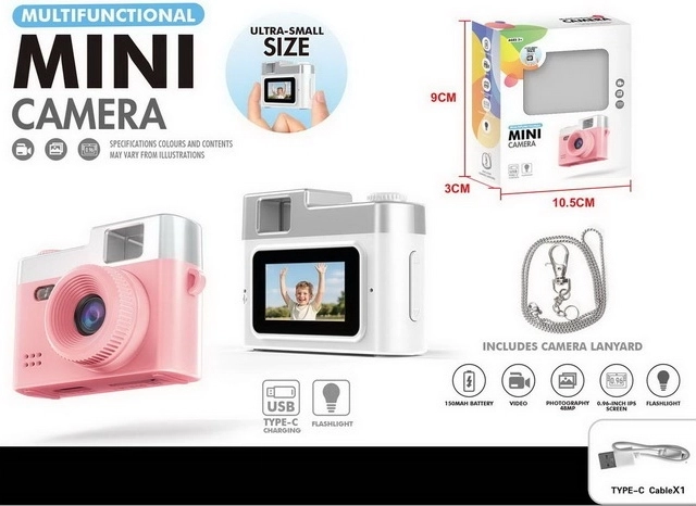 Mini fotoaparat za djecu s USB punjenjem