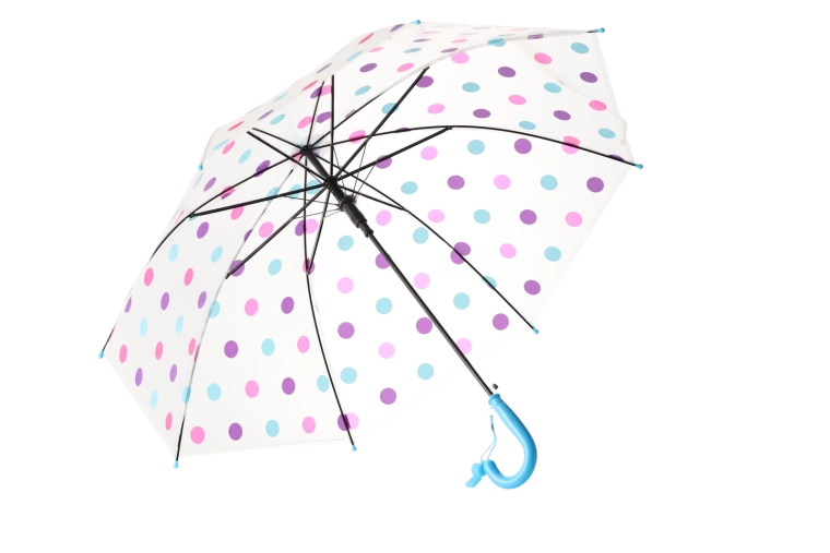 Proziran dizajn s šarenim točkicama