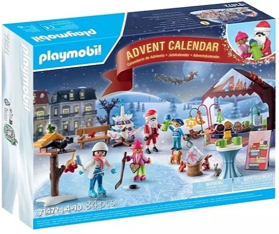 Set figurica 71472 Božićni sajam - adventski kalendar