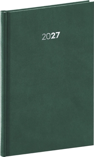 Notique tjedni planer Balakon 2027 zeleni 15 × 21 cm