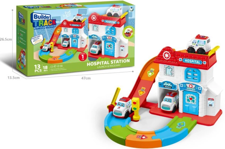 Kid Cars bolnica sa spasilačkim vozilima za malu djecu