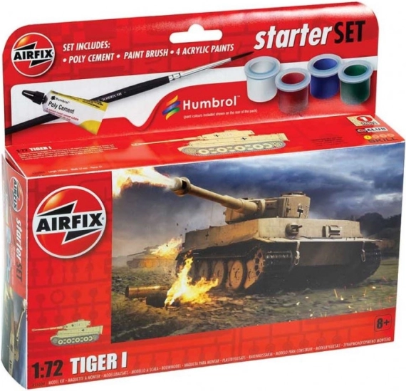 Plastični model Tiger I u malom setu