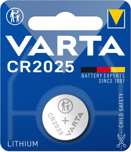 Litijeva gumbasta baterija CR2025 Varta