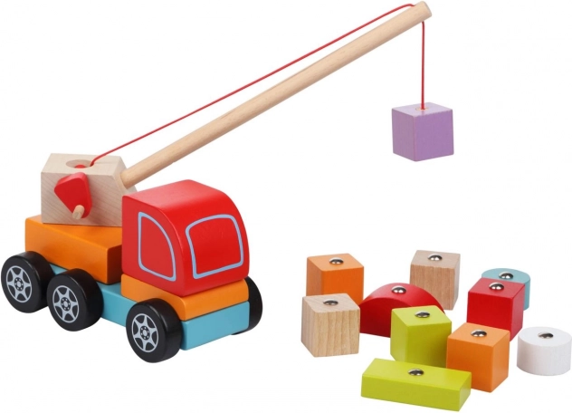 Cubika Drveni dizalica s Magnetom