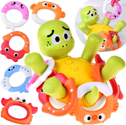 Interaktivna kupaonska kornjača s vodenom fontanom