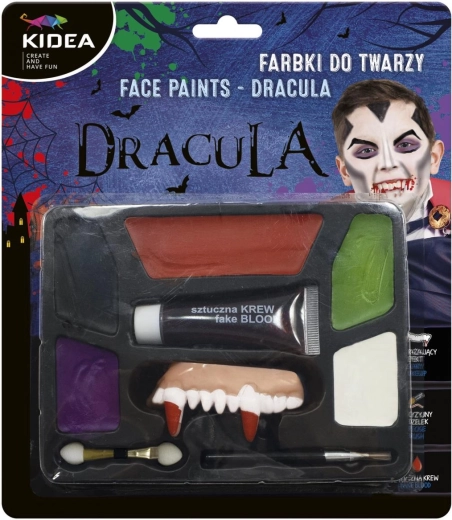 Set boja za lice Dracula Derform