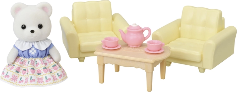 SYLVANIAN FAMILIES Polar Bear Family Salon