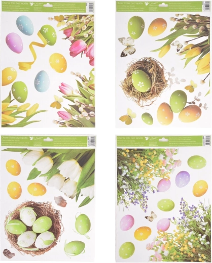 Folija za prozore Uskrsna jaja 42 × 30 cm (4 varijante)