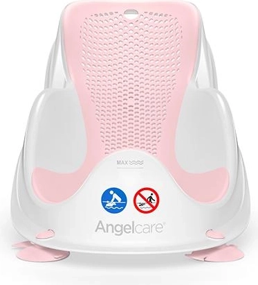 Angelcare ležaljka za kadu FIT svijetloružičasta