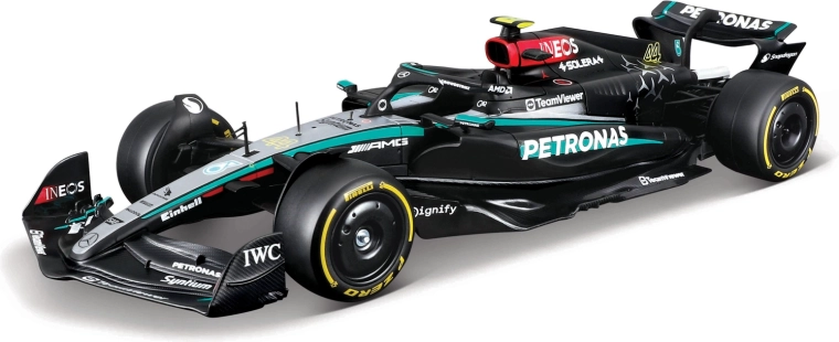 Autentični Mercedes-AMG Petronas W15 (2024) u mjerilu 1:24