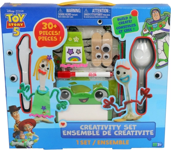 Disney Pixar Toy Story 5 kreativni set za izradu figurica Forky i Karen Beverly