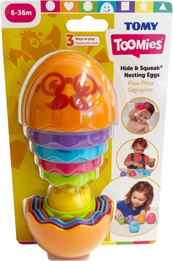 Squeaky chick for sensory play