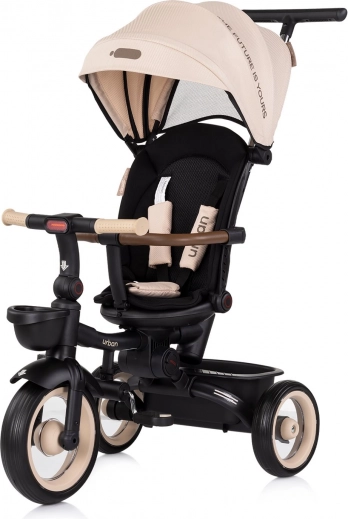 Chipolino tricikl s krovićem Urban 2u1 Biscotta