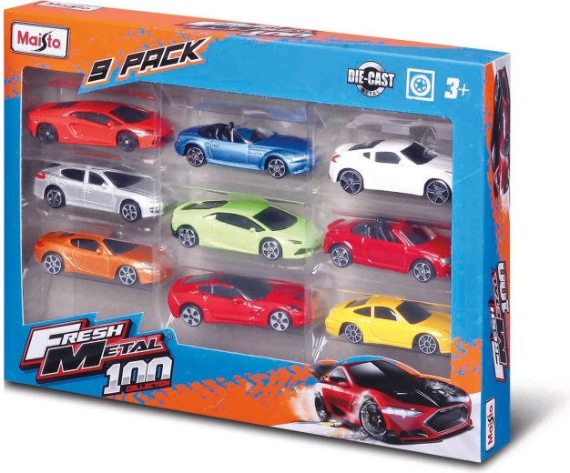 Maisto set osobnih automobila 9 kom