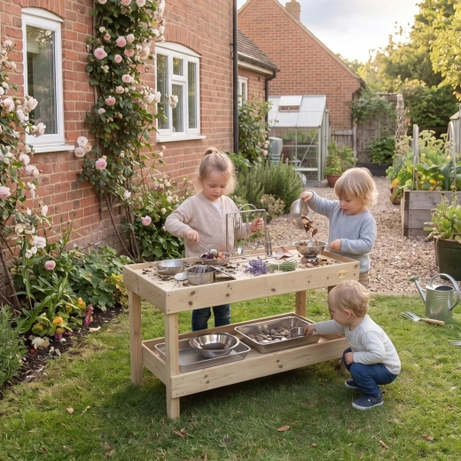 For creative outdoor play