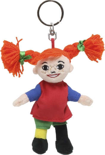 Pippi Langstrumpf privjesak za ključeve – lutkica