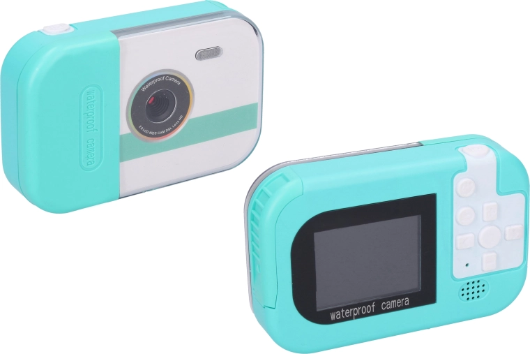 Blue Waterproof Digital Camera for Children