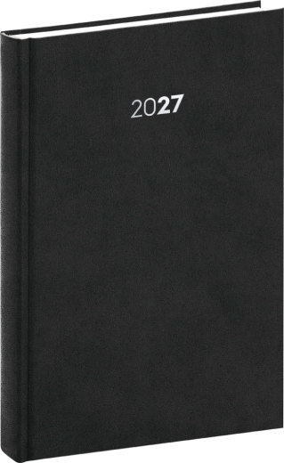 Notique dnevni planer Balakon 2027 crni 15 × 21 cm