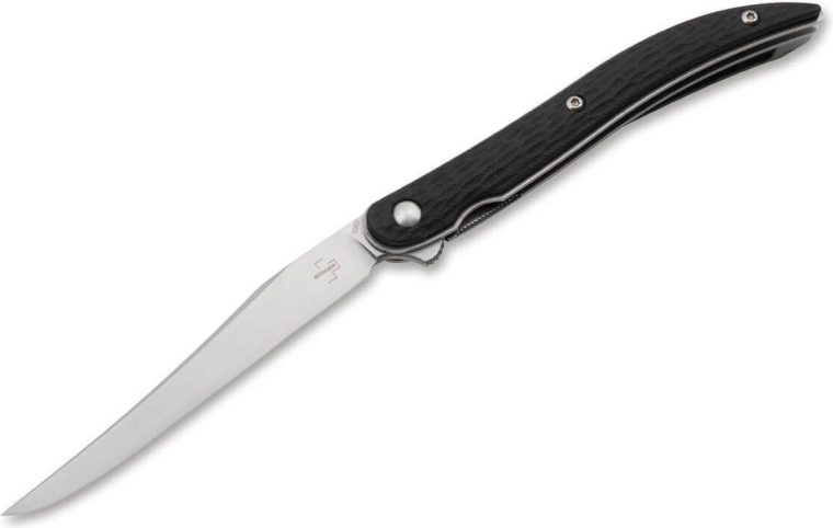 Džepni nož BÖKER Plus Urban Texas Toothpick, 8,4 cm, G10, crni, s klipom