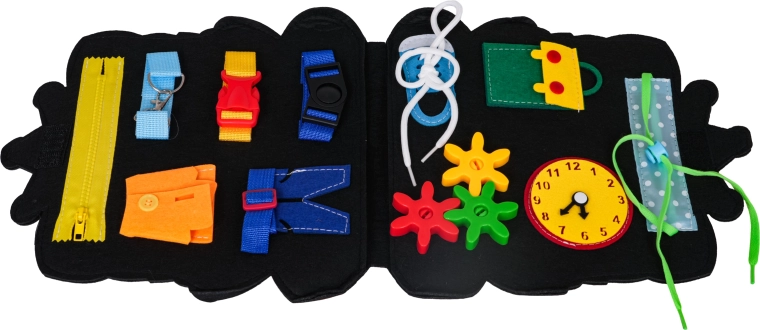Lightweight felt board suitable for travel