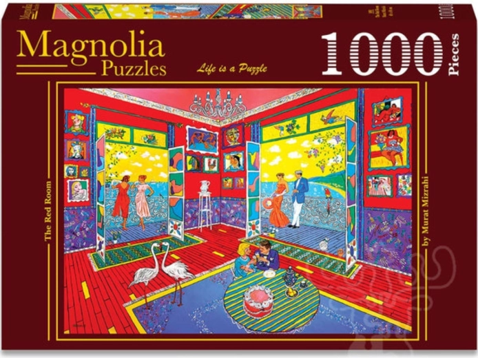 Magnolia puzzle Crvena soba 1000 dijelova