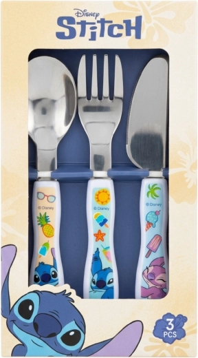 Kids' 3-piece cutlery set Disney Lilo & Stitch
