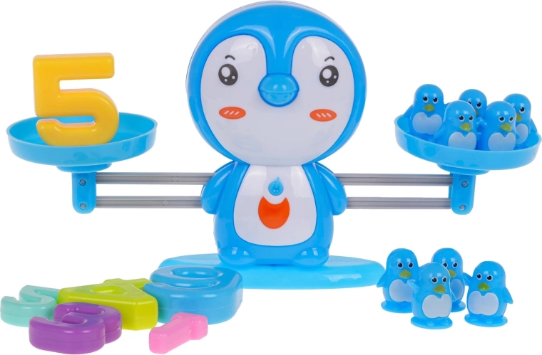 Vještinska balansirajuća vaga za djecu – Pingvin