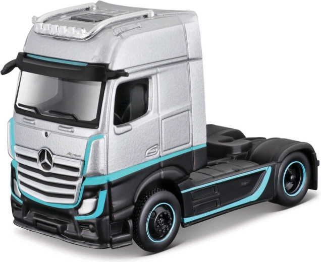 Maisto Mercedes-Benz Actros 1851 custom rigs srebrno-crni 1:64