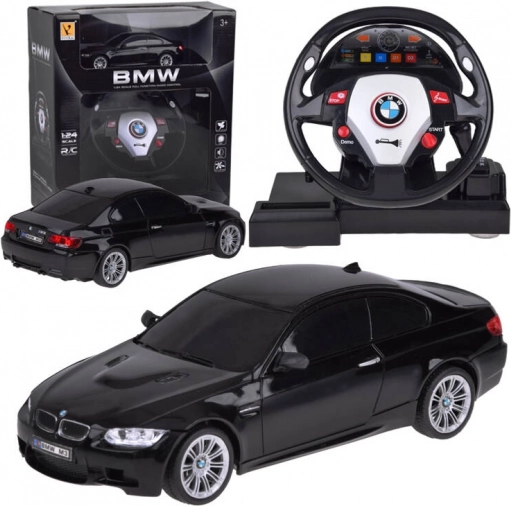 RC auto s volanom BMW M3 1:24 – zabavan daljinski upravljani sportski auto za djecu