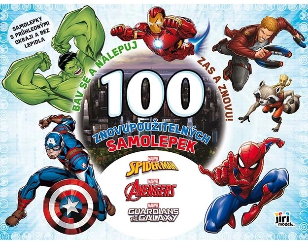 Marvel – višekratno upotrebljive naljepnice
