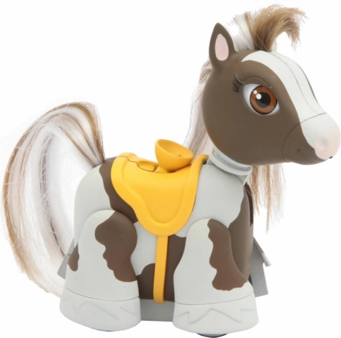 A lifelike pony