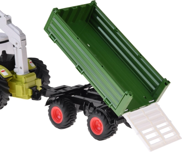 Odvojiva prikolica s kipanjem i bočnim stranicama