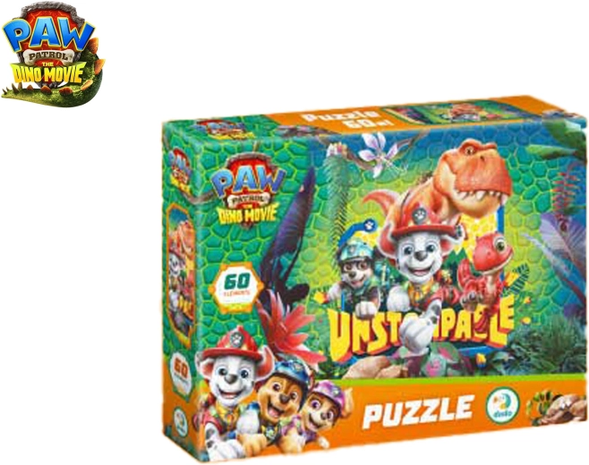 Puzzle Paw Patrol: The Dino Movie, 60 dijelova, 32 × 23 cm