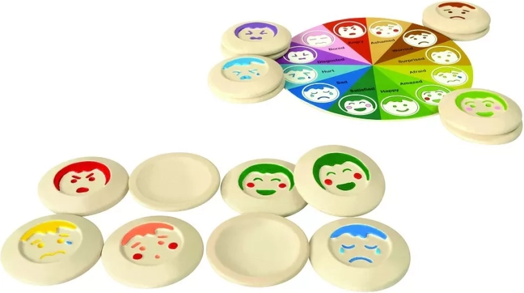 PlanToys drveno pexeso raspoloženja