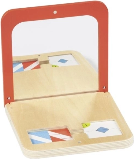 Compact wooden design for home and travel