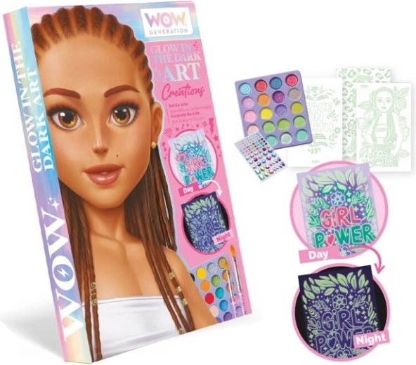 Kreativni svjetleći set WOW Generation – podloga za crtanje u mraku