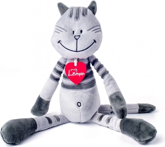 Plišani mačak Matteo srednji – sivi 38 cm