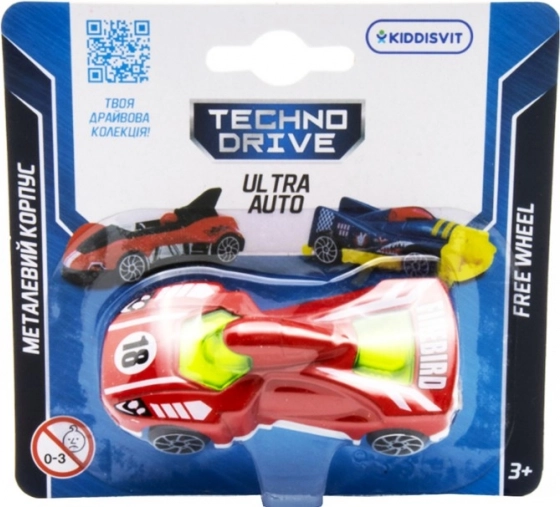 mini autić technoDrive ultra auto – metalni model 7,6 cm