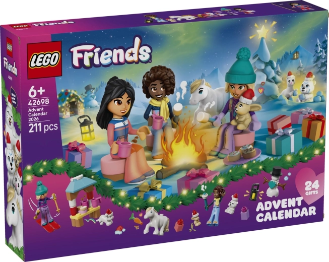 LEGO Friends adventski kalendar 2026