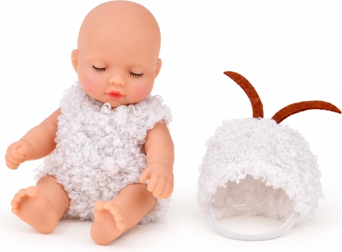 Removable sheep costume