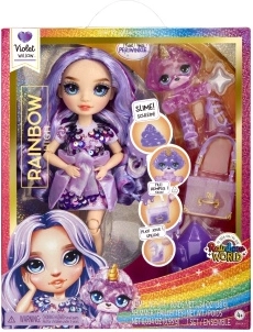 Lutka Rainbow High Violet s modnim dodacima