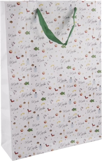 Papirnata poklon-vrećica od Djeda Božićnjaka 32,5 × 10 × 45,5 cm