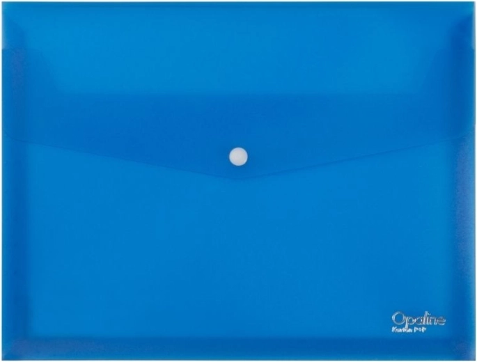 Prostorna mapa s drukom A4 Opaline, plava, pakiranje 5 kom