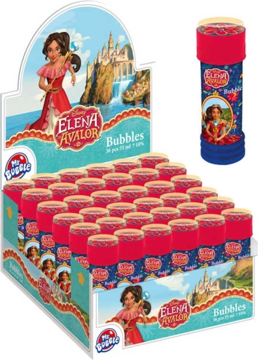 Bublifuk Elena iz Avalor 55 ml s kugličnim labirintom - 1 komad