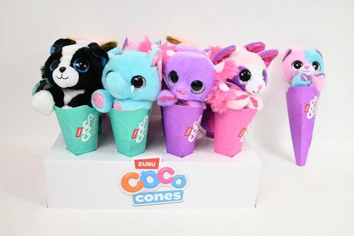 ZURU Coco Cones plišana životinjica u kornetu