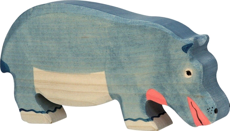 Holztiger Hippopotamus Feeding - 1 piece